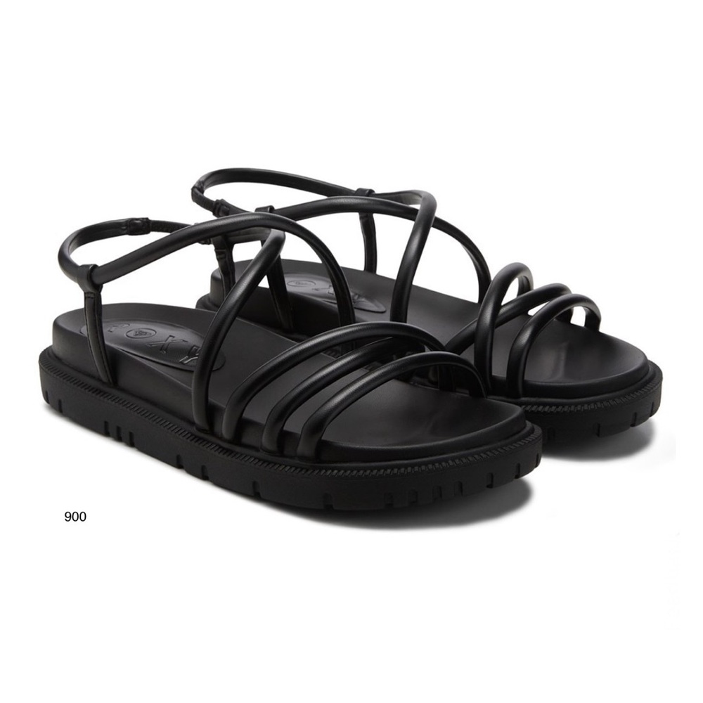 *new* Roxy Black Strappy Sandals